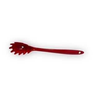 Melamine-Ware Red Spaghetti Pasta Fork Utensil S-078 Retro Kitchenware 11"